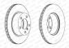 Комплект гальмівних дисків (2 шт.) передні лівий/правий BMW 1 (E81), 1 (E82), 1 (E87), 1 (E88), 3 (E90), 3 (E91) 1.6/2.0/2.0D 06.04-12.13 FERODO DDF1229C (фото 2)