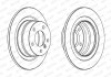 Комплект тормозных дисков (цена за штуку, комплект 2 шт.) задние левая/правая BMW 1 (E81), 1 (E87), 3 (E90), 3 (E91), 3 (E92) 1.6/2.0/2.0D 06.04-06.13 FERODO DDF1230C (фото 2)