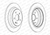 Комплект гальмівних дисків (2 шт.) задні лівий/правий MERCEDES VIANO (W639), VITO / MIXTO (W639), VITO (W639) 2.0D-Electric 09.03- FERODO DDF1234C (фото 2)