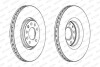Фото автозапчастини гальмівний диск передній лівий/правий OPEL SIGNUM, VECTRA C, VECTRA C GTS; SAAB 9-3 1.8-3.2 08.02-02.15 FERODO DDF1237C-1 (фото 6)