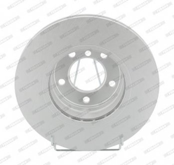 Комплект гальмівних дисків (2 шт.) передні лівий/правий BMW 5 (E39), 5 (E60), 5 (E61) 2.0-4.9 10.98-12.10 FERODO DDF1241C