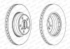 Тормозной диск передний левый/правый BMW 5 (E61), 6 (E63), 6 (E64), 7 (E65, E66, E67) 3.0-6.0 07.01-12.10 FERODO DDF1245C-1 (фото 1)