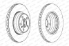 Тормозной диск передний левый/правый BMW 5 (E61), 6 (E63), 6 (E64), 7 (E65, E66, E67) 3.0-6.0 07.01-12.10 FERODO DDF1245C-1 (фото 1)