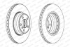 Фото автозапчасти тормозной диск передний левый/правый BMW 5 (E61), 6 (E63), 6 (E64), 7 (E65, E66, E67) 3.0-6.0 07.01-12.10 FERODO DDF1245C-1 (фото 6)