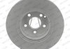 Комплект тормозных дисков (цена за штуку, комплект 2 шт.) передние левая/правая MERCEDES CLS (C219), E T-MODEL (S211), E (VF211), E (W211); SAAB 9-3 2.0-5.5 10.99-12.10 FERODO DDF1263C (фото 1)