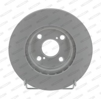 Комплект тормозных дисков (цена за штуку, комплект 2 шт.) передние левая/правая TOYOTA COROLLA 1.4/1.6/1.8 01.01-03.08 FERODO DDF1294C (фото 1)