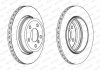 Гальмівний диск задній лівий/правий BMW X3 (E83) 2.0-3.0D 09.03-12.11 FERODO DDF1297C-1 (фото 1)