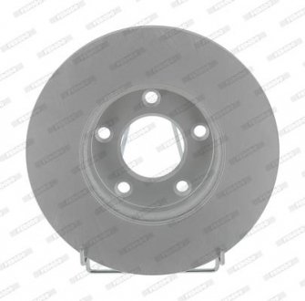 Комплект тормозных дисков (цена за штуку, комплект 2 шт.) передние левая/правая MAZDA 3, 5 1.3-2.3 10.03- FERODO DDF1311C (фото 1)