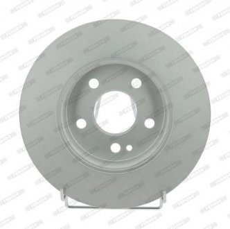 Комплект тормозных дисков (цена за штуку, комплект 2 шт.) передние левая/правая MERCEDES A (W169), B SPORTS TOURER (W245) 2.0-Electric 09.04-06.12 FERODO DDF1316C (фото 1)