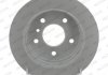 Комплект тормозных дисков (цена за штуку, комплект 2 шт.) задние левая/правая MERCEDES A (W168), VANEO (414) 1.6-2.1 07.97-07.05 FERODO DDF1362C (фото 1)