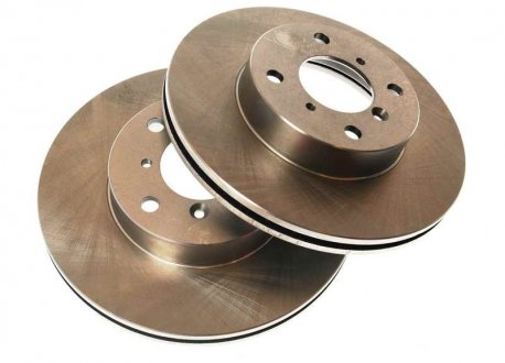 Комплект тормозных дисков (цена за штуку, комплект 2 шт.) передние левая/правая SUZUKI BALENO, LIANA 1.3-2.3 03.96- FERODO DDF1396 (фото 1)