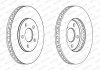 Комплект гальмівних дисків (2 шт.) передні лівий/правий CHRYSLER SEBRING, STRATUS; DODGE STRATUS 2.0/2.4/2.5 01.95-04.01 FERODO DDF1407 (фото 3)