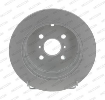 Комплект тормозных дисков (цена за штуку, комплект 2 шт.) задние левая/правая TOYOTA COROLLA, COROLLA VERSO, IST, PRIUS, YARIS, YARIS VERSO 1.0-2.0D 04.99-07.14 FERODO DDF1417C