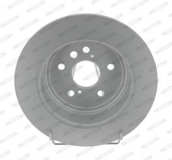 Комплект тормозных дисков (цена за штуку, комплект 2 шт.) задние левая/правая CHERY TIGGO; TOYOTA RAV 4 I, RAV 4 II 1.8-2.4 06.94-12.08 FERODO DDF1486C (фото 1)