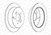 Комплект задних тормозных дисков левая/правая HYUNDAI HIGHWAY, IX35, SANTA FÉ I, TRAJET, TUCSON; KIA SPORTAGE II, SPORTAGE III 2.0-2.7 03.00- FERODO DDF1493C (фото 2)