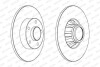 Фото автозапчастини гальмівний диск задній лівий/правий (без кільця ABS) NISSAN PRIMASTAR; OPEL VIVARO A; RENAULT TRAFIC II 1.9D-2.5D 02.01- FERODO DDF1498C-1 (фото 6)