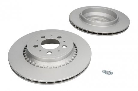 Комплект тормозных дисков (цена за штуку, комплект 2 шт.) задние левая/правая VOLVO XC90 I 2.4D-4.4 06.02-12.14 FERODO DDF1551C (фото 1)