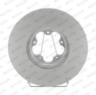 Комплект тормозных дисков (цена за штуку, комплект 2 шт.) передние левая/правая FORD TRANSIT 2.2D-3.2D 04.06-12.14 FERODO DDF1555C (фото 1)