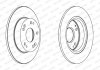 Комплект тормозных дисков (цена за штуку, комплект 2 шт.) задние левая/правая HONDA CIVIC IX, CIVIC VIII 1.3H-2.2D 09.05- FERODO DDF1558 (фото 2)