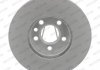 Комплект тормозных дисков (цена за штуку, комплект 2 шт.) передние левая/правая FORD GALAXY I, GALAXY MK I; SEAT ALHAMBRA; Volkswagen SHARAN, TRANSPORTER IV 1.8-2.8 07.90-03.10 FERODO DDF1559C (фото 1)