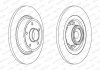 Гальмівний диск із підшипником задній лівий/правий (з кільцем ABS) RENAULT GRAND SCENIC II, LAGUNA II 1.6-3.0 03.01-11.08 FERODO DDF1569-1 (фото 1)