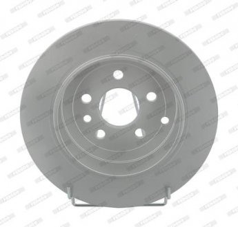 Комплект тормозных дисков (цена за штуку, комплект 2 шт.) задние левая/правая LAND ROVER FREELANDER 2 2.2D 10.06-10.14 FERODO DDF1578C (фото 1)