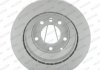 Комплект тормозных дисков (цена за штуку, комплект 2 шт.) задние левая/правая AUDI Q7; PORSCHE CAYENNE; Volkswagen TOUAREG 2.5D-6.0D 09.02- FERODO DDF1580C (фото 1)
