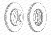 Тормозной диск передний левый PORSCHE CAYENNE; Volkswagen TOUAREG 2.5D-5.0D 09.02-03.18 FERODO DDF1591LC-1 (фото 1)