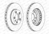 Тормозной диск передний P PORSCHE CAYENNE; Volkswagen TOUAREG 2.5D-5.0D 09.02-03.18 FERODO DDF1591RC-1 (фото 1)