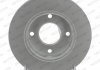 Комплект тормозных дисков (цена за штуку, комплект 2 шт.) передние левая/правая MITSUBISHI COLT CZC VI, COLT VI; SMART FORFOUR 1.1-1.5D 01.04-06.12 FERODO DDF1621C (фото 1)