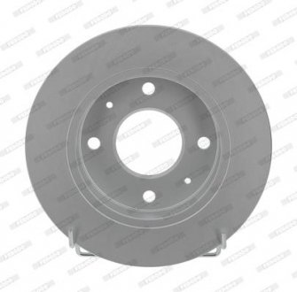 Комплект тормозных дисков (цена за штуку, комплект 2 шт.) задние левая/правая MITSUBISHI COLT CZC VI, COLT VI; SMART FORFOUR 1.1-1.5D 01.04-06.12 FERODO DDF1622C (фото 1)