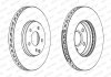 Тормозной диск передний левый/правый MERCEDES E T-MODEL (S211), E (W211) 2.6-3.5 03.03-07.09 FERODO DDF1638C-1 (фото 1)