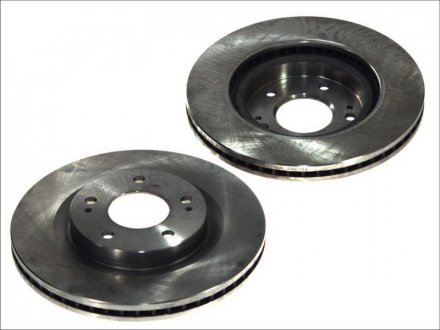 Комплект тормозных дисков (2 шт) передний левый/правый (без болтов) MITSUBISHI GRANDIS 2.0D/2.4 04.04-12.11 FERODO DDF1659 (фото 1)