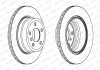 Комплект тормозных дисков (цена за штуку, комплект 2 шт.) задние левая/правая BMW X5 (E70), X5 (F15, F85), X6 (E71, E72), X6 (F16, F86) 2.0-3.0D 10.06-07.19 FERODO DDF1715C (фото 2)