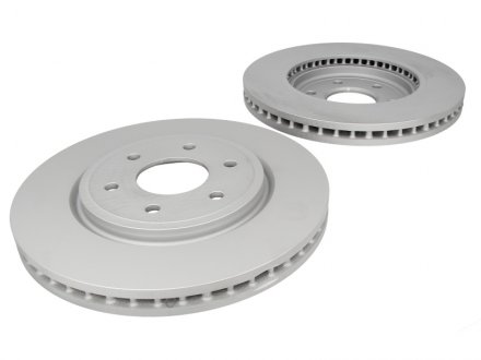 Комплект тормозных дисков (цена за штуку, комплект 2 шт.) передние левая/правая NISSAN PATHFINDER III 2.5D 01.05- FERODO DDF1761C (фото 1)