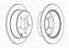 Комплект тормозных дисков (цена за штуку, комплект 2 шт.) задние левая/правая CHRYSLER 200, SEBRING; DODGE AVENGER, CALIBER; JEEP COMPASS, PATRIOT 1.8-3.6ALK 06.06- FERODO DDF1762C (фото 2)