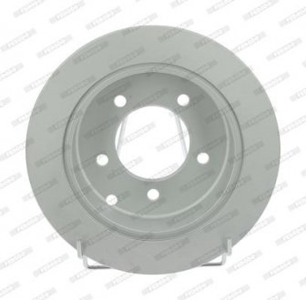Комплект тормозных дисков (цена за штуку, комплект 2 шт.) задние левая/правая CHRYSLER 200, SEBRING; DODGE AVENGER, CALIBER; JEEP COMPASS, PATRIOT 1.8-3.6ALK 06.06- FERODO DDF1762C (фото 1)