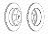 Тормозной диск задний левая/правая CHRYSLER 300C; DODGE CHALLENGER; LANCIA THEMA 2.7-6.4 09.04- FERODO DDF1766C-1 (фото 1)