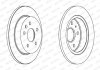 Комплект тормозных дисков (цена за штуку, комплект 2 шт.) задние левая/правая CHEVROLET MALIBU; OPEL INSIGNIA A, INSIGNIA A COUNTRY; SAAB 9-5 1.4-2.8 07.08- FERODO DDF1804C (фото 2)