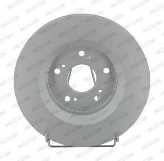 Комплект тормозных дисков (цена за штуку, комплект 2 шт.) передние левая/правая HONDA CR-V III, CR-V IV 1.6D-2.4 06.06- FERODO DDF1820C