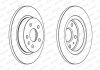 Комплект задних тормозных дисков левая/правая CHEVROLET AVEO, CRUZE, TRAX; OPEL ASTRA J, ASTRA J GTC, MOKKA / MOKKA X 1.3D-2.0D 05.09- FERODO DDF1872C (фото 2)