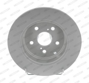 Комплект гальмівних дисків (2 шт) задній лівий/правий (без болтів) TOYOTA VERSO 1.6-2.2D 04.09-08.18 FERODO DDF1881C