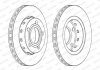 Фото автозапчасти комплект задних тормозных дисков левая/правая AUDI A4 B5; Volkswagen PASSAT B5, PASSAT B5.5 1.8-2.8 01.95-05.05 FERODO DDF1887C (фото 2)