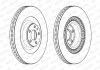 Тормозной диск передний левый/правый AUDI A6 C6 5.2 03.06-08.11 FERODO DDF1899C-1 (фото 1)
