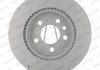 Комплект тормозных дисков (цена за штуку, комплект 2 шт.) передние левая/правая Volkswagen AMAROK 2.0/2.0D/3.0D 09.10- FERODO DDF2017C (фото 1)