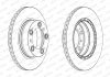 Комплект тормозных дисков (цена за штуку, комплект 2 шт.) задние левая/правая PORSCHE BOXSTER 2.5/2.7 09.96-12.04 FERODO DDF2023C (фото 2)