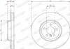 Фото автозапчасти тормозной диск передний левый BMW 5 (F10), 5 (F11), 5 GRAN TURISMO (F07), 6 (F12), 6 (F13), 6 GRAN COUPE (F06), 7 (F01, F02, F03, F04) 3.0-4.4H 09.08-10.18 FERODO DDF2042LC-1 (фото 4)