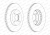 Комплект задніх гальмівних дисків лівий/правий FIAT SEDICI; SUZUKI SWIFT III, SX4 1.5-2.0D 02.05- FERODO DDF2067C (фото 3)