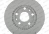 Комплект тормозных дисков (цена за штуку, комплект 2 шт.) передние левая/правая DACIA DUSTER, DUSTER/SUV; RENAULT DUSTER, KAPTUR, MEGANE IV 1.2-1.6LPG 04.10- FERODO DDF2078C (фото 1)