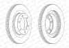 Тормозной диск передний левый/правый LEXUS GX; TOYOTA 4 RUNNER V, LAND CRUISER, LAND CRUISER PRADO 2.7-4.6 08.09- FERODO DDF2093C-1 (фото 1)